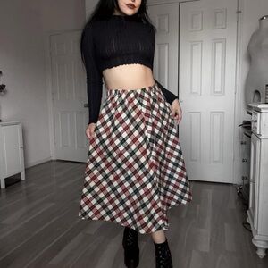 ♥️Academia Whimsygoth Retro Grunge Skirt